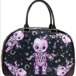 Lucky 13 Kewpie punk duffel bag